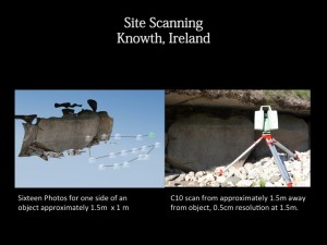 C10 and Photoscan data collection at Knowth, Ireland